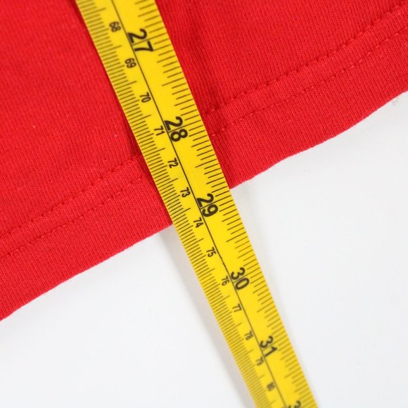 Vintage Delta Pro Shirt Mens Red Short Sleeve The Economist Minds Graphic XL - Picture 10 of 10